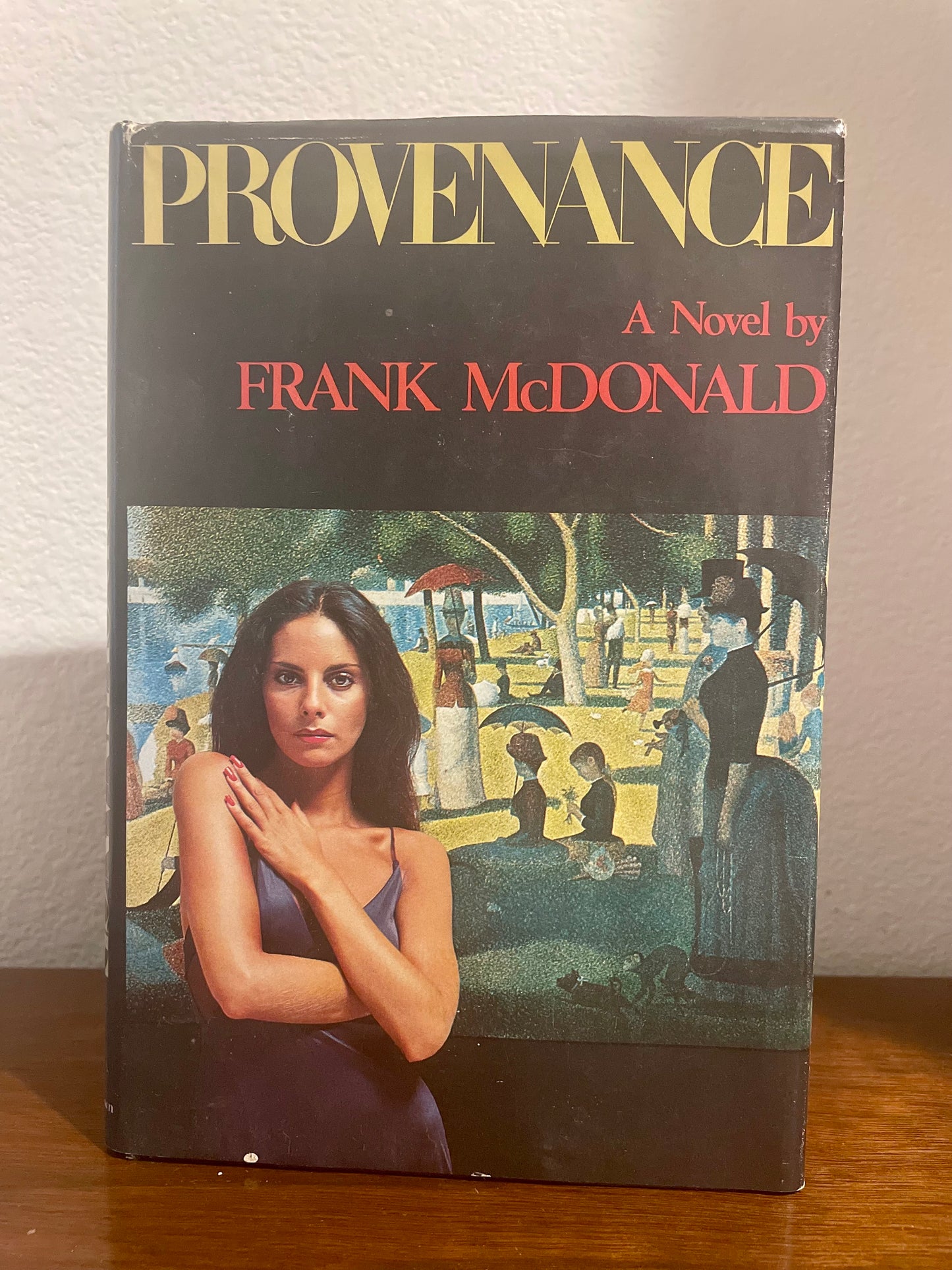 "Provenance" by Frank McDonald (Vintage Hardcover)