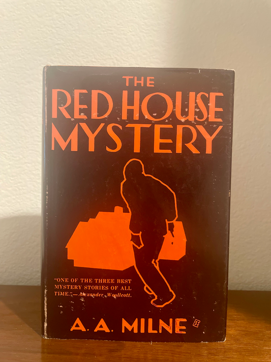 "The Red House Mystery" by A.A. Milne (Antique Hardcover)