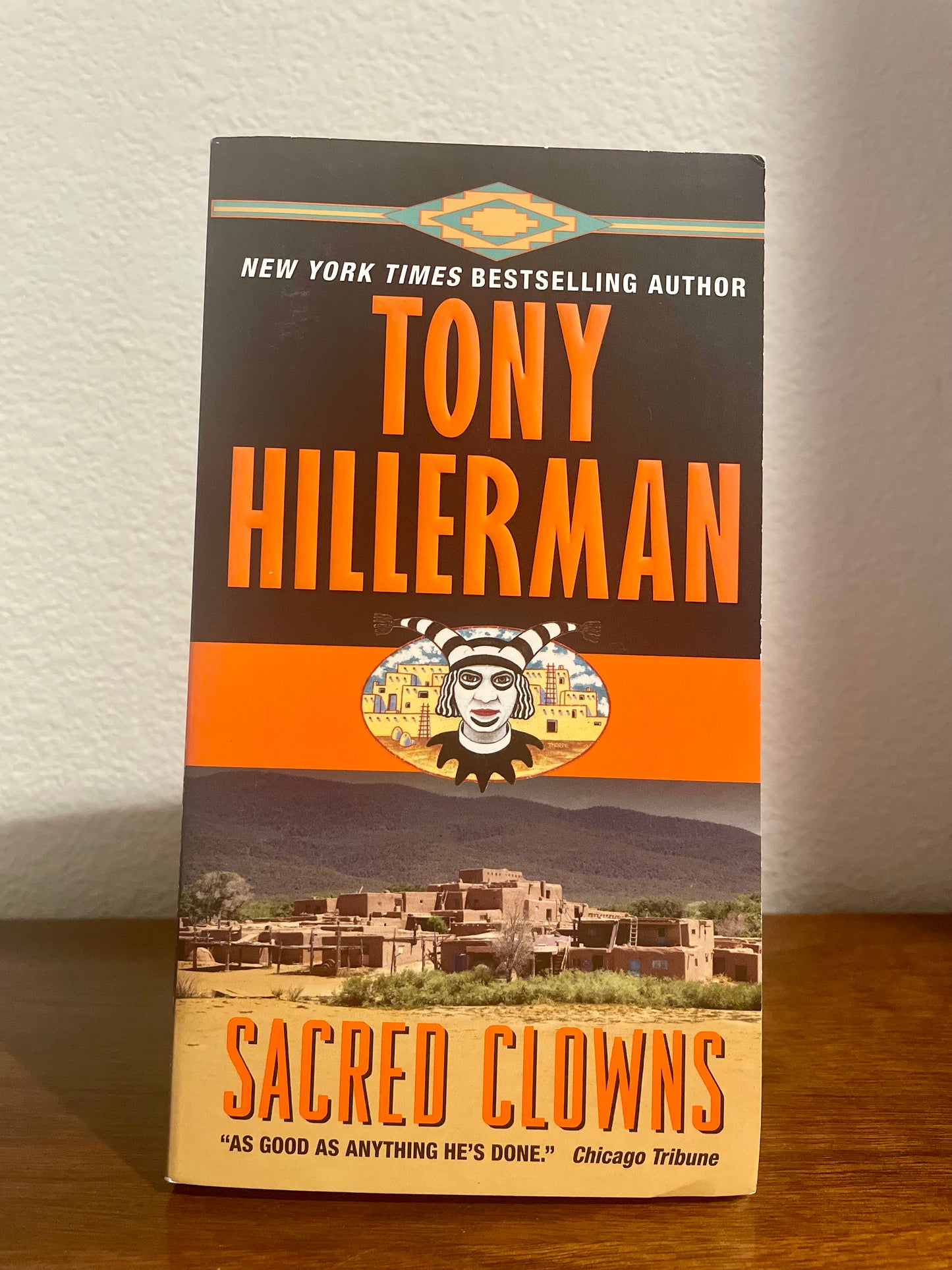 "Sacred Clowns" by Tony Hillerman (Preowned Paperback)