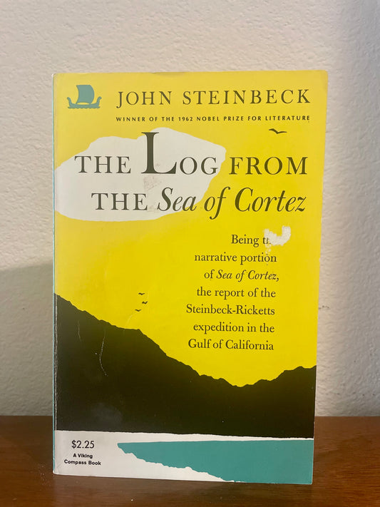 "The Log From The Sea Of Cortez" by John Steinbeck (Antique Paperback)
