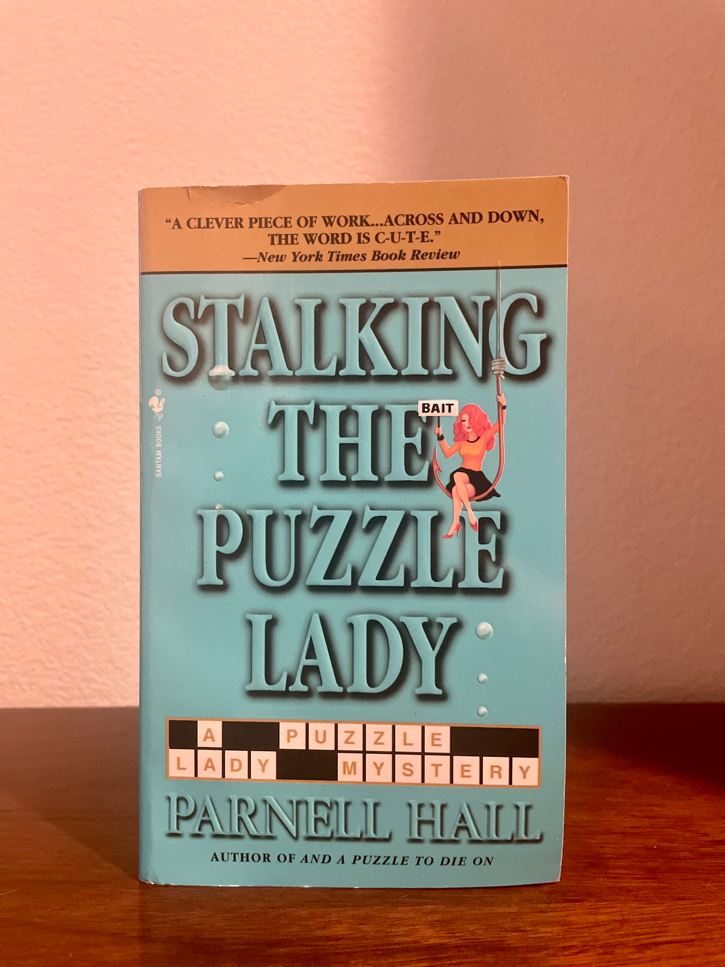 "Stalking The Puzzle Lady" by Parnell Hall (Preowned Paperback)