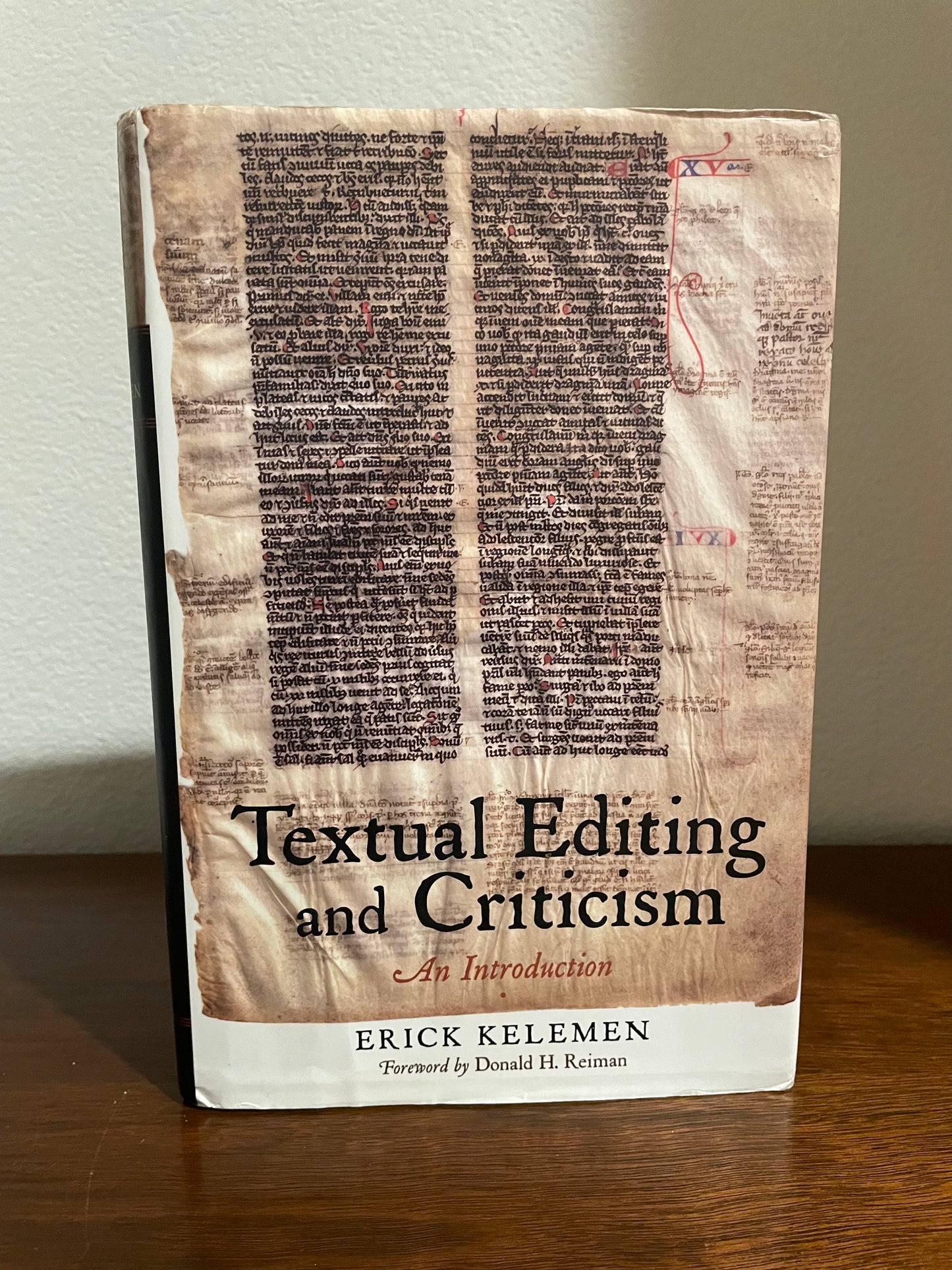 "Textual Editing and Criticism: An Introduction" by Erick Kelemen (Preowned Hardcover)