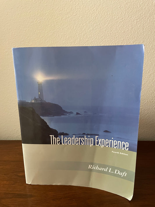 "The Leadership Experience" by Richard L. Daft (Preowned Paperback, 4th Edition)