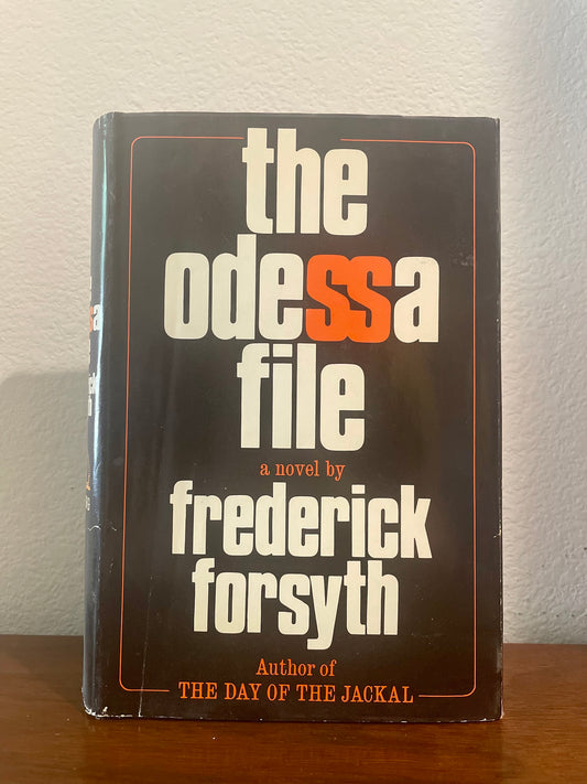 "The Odessa File" by Frederick Forsyth (First Edition Hardcover)